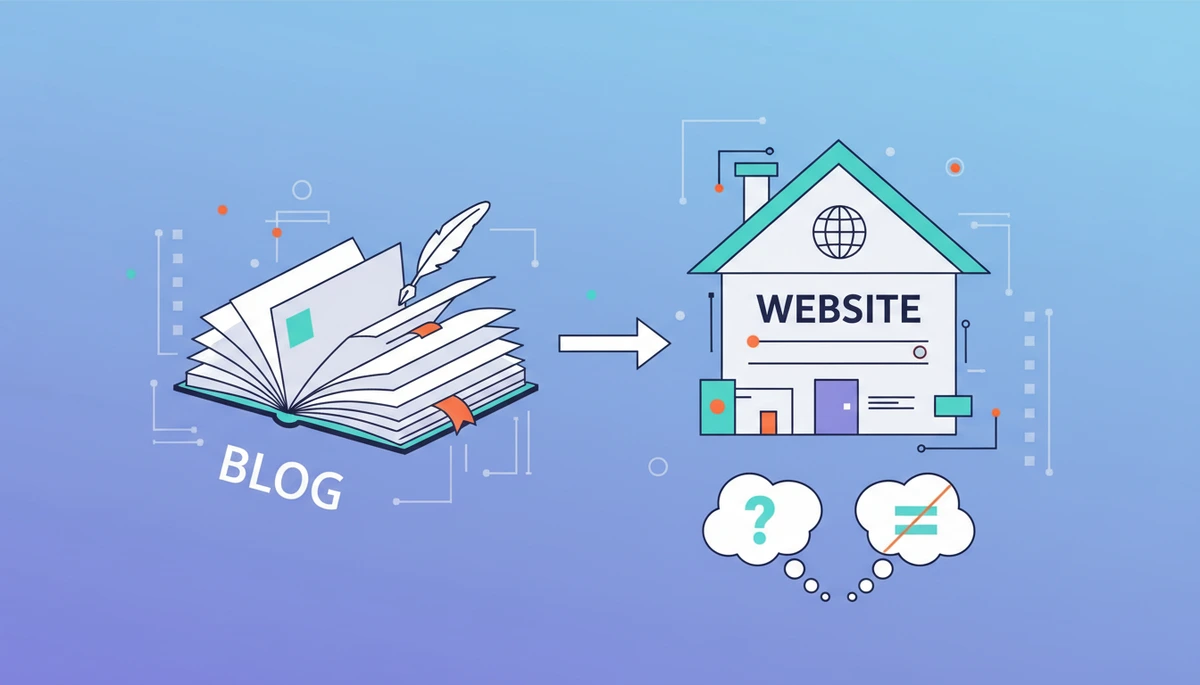 Blog ile Web Sitesi Aynı Şey mi?