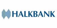 Halkbank isimli şirketinin logo çalışması örneği