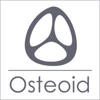 Osteoid isimli medikal sağlık hastane şirketinin logo çalışması örneği