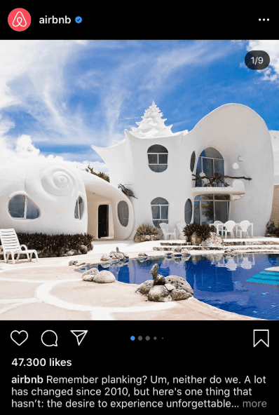 Airbnb kurumsal kimlik sosyal medya tasarımı