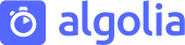 Algolia isimli şirketin kurumsal kimlik logo tasarımı