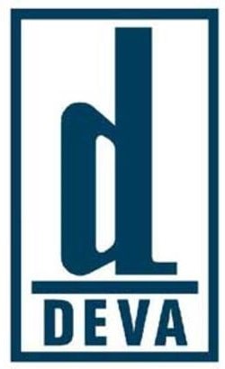 Deva isimli şirketinin logo çalışması örneği