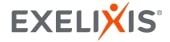 exelixis isimli ilaç ve medikal şirketinin kurumsal logo çalışması örneği