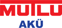 Mutlu akü isimli logo çalışması örneği