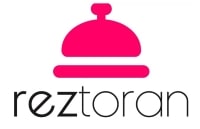 Reztoran isimli şirketinin logo çalışması örneği