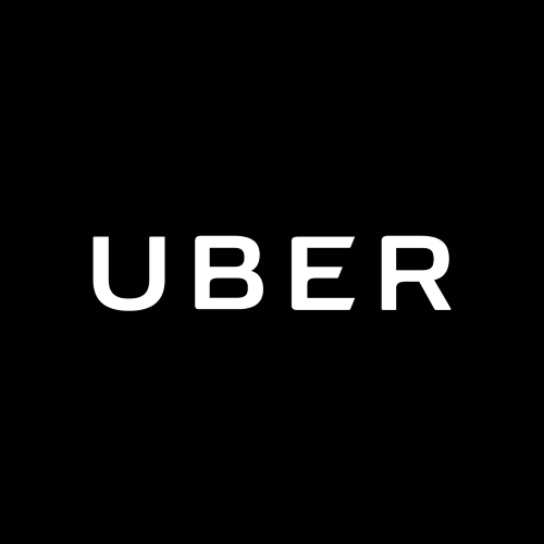 Uber isimli şirketin kurumsal kimlik logo tasarımı