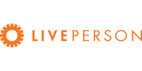 Liveperson isimli şirketin kurumsal kimlik logo tasarımı