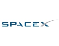 spacex isimli şirketin kurumsal kimlik logo tasarımı