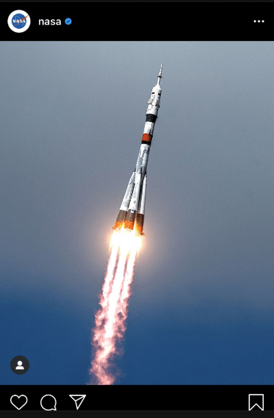 NASA kurumsal kimlik sosyal medya tasarımı