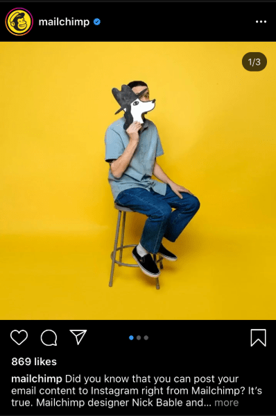 Mailchimp kurumsal kimlik sosyal medya tasarımı