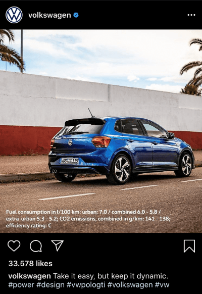 Volkswagen kurumsal kimlik sosyal medya tasarımı