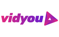 Vidyou isimli şirketinin logo çalışması örneği
