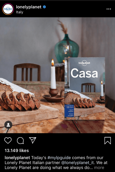 Lonely Planet kurumsal kimlik sosyal medya tasarımı
