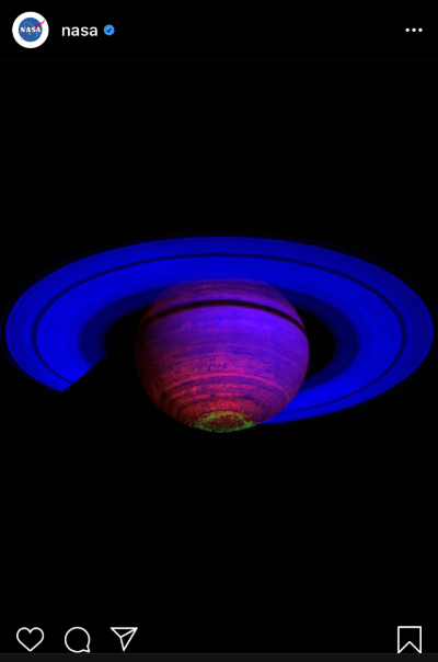 NASA kurumsal kimlik sosyal medya tasarımı