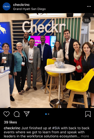 Checkr kurumsal kimlik sosyal medya tasarımı