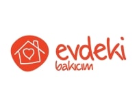 Evdekibakıcım isimli bakıcı hizmeti veren şirketinin logo çalışması örneği