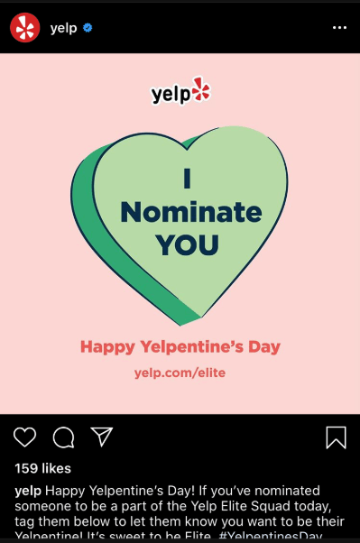 Yelp kurumsal kimlik sosyal medya tasarımı
