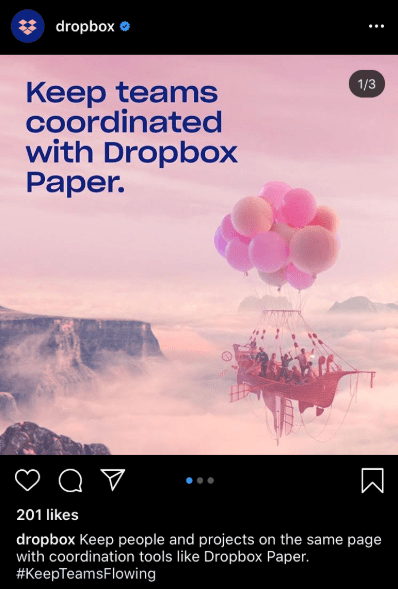 Dropbox kurumsal kimlik sosyal medya tasarımı