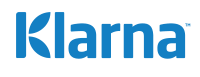 klarna isimli finansal teknoloji şirketinin logo çalışması örneği